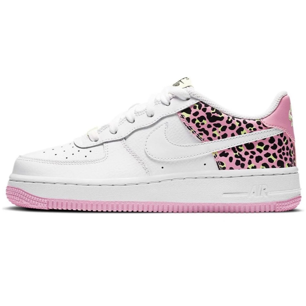 NWOB Nike Air Force 1 Pink Leopard